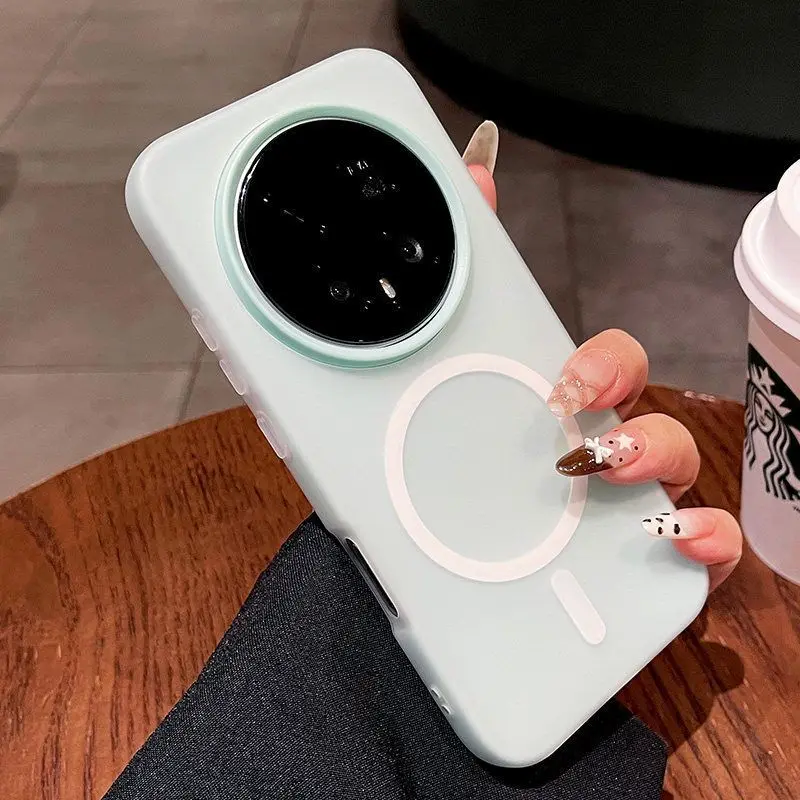 Enhanced Jelly Magnetic Shockproof Case with Skin-Friendly Feel