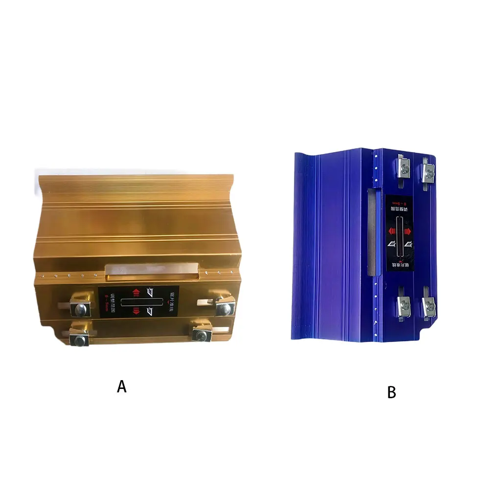 

45-Degree Angle Slicing Machine Auxiliary Tool Guide Locator Blue