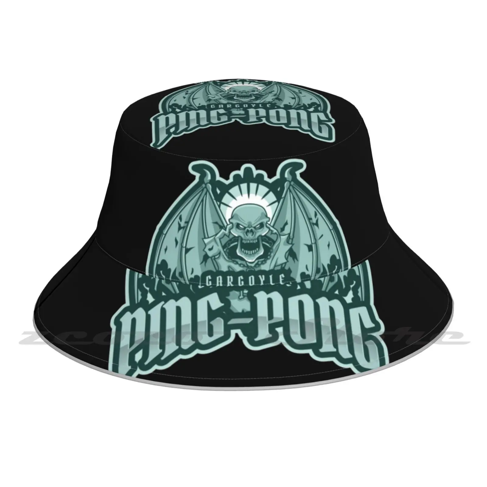 

Gargoyle Ping-Pong Bucket Hat Fashion Soft Personalized Pattern Gift Cap Pingpong Trainer Instructor Team Athlete Ping Pong