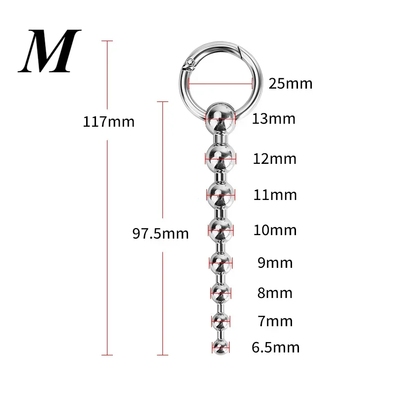 Penis Plug Dilator Gradient Size Urethral Catheter Stimulator Male Masturbation Adult Toys
