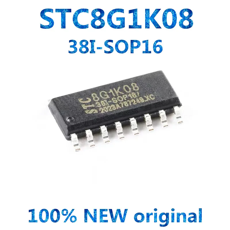 

10 шт., Встроенный микроконтроллер STC8G1K08, новинка 100%