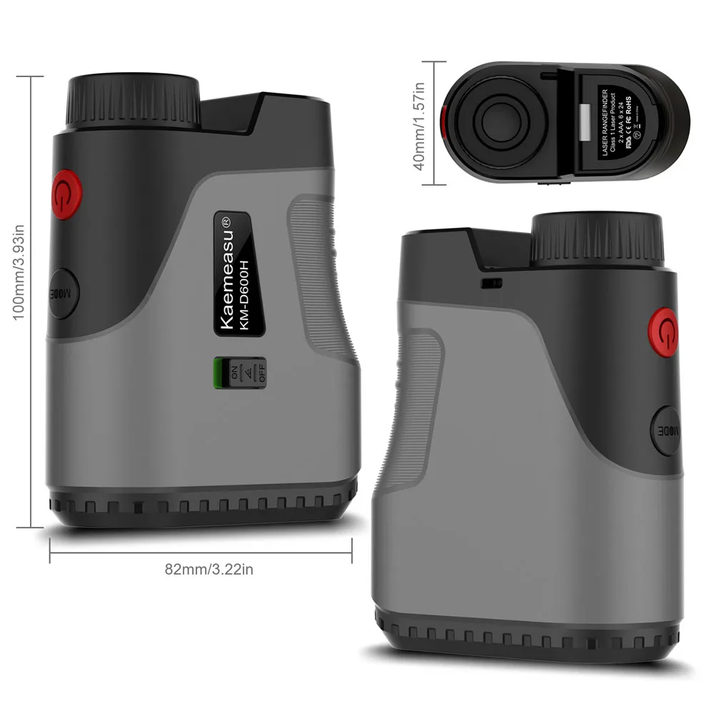 Multifunction Laser Rangefinder Meter Outdoor Golfs Telescopes 450M-1000M Range-Finder Laser Afstandsmeter Tool with LCD Display