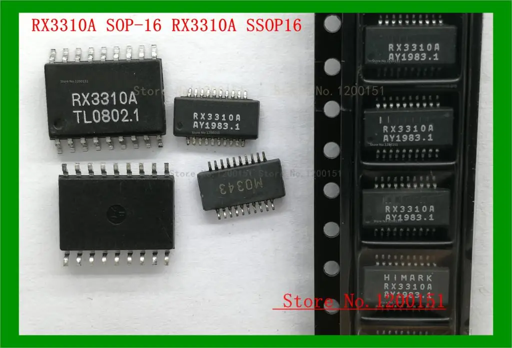 

RX3310 3310 RX3310A SOP16 RX3310A SSOP16