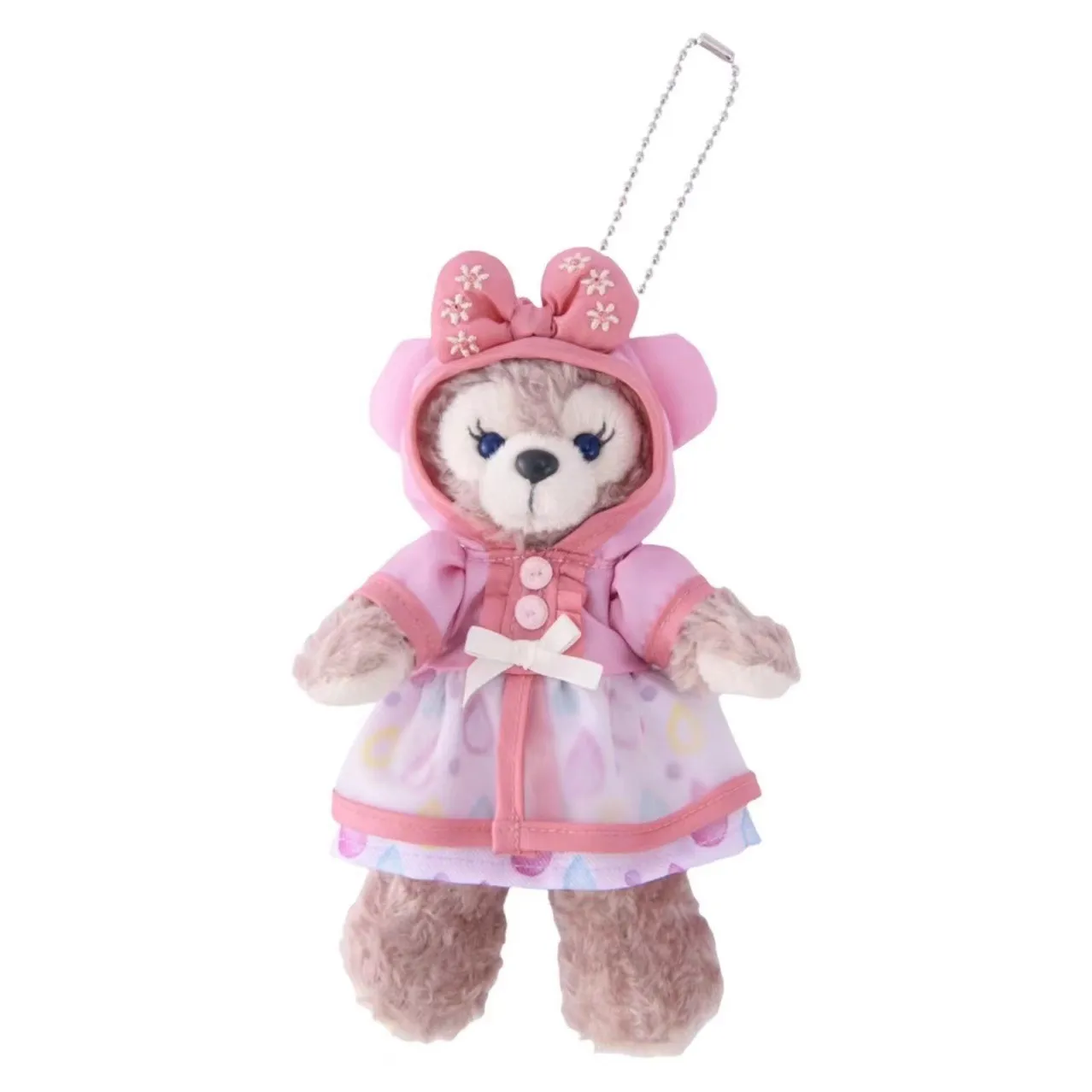 Disney spring raincoat series Anime Duffy Bear ShellieMay StellaLou Plush  Doll pendant for Cute Girl Gift