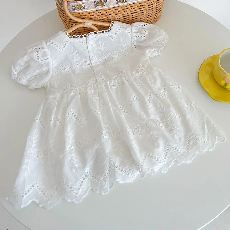 INFANTS DRESS WITH WIDE BAND GONE COAST