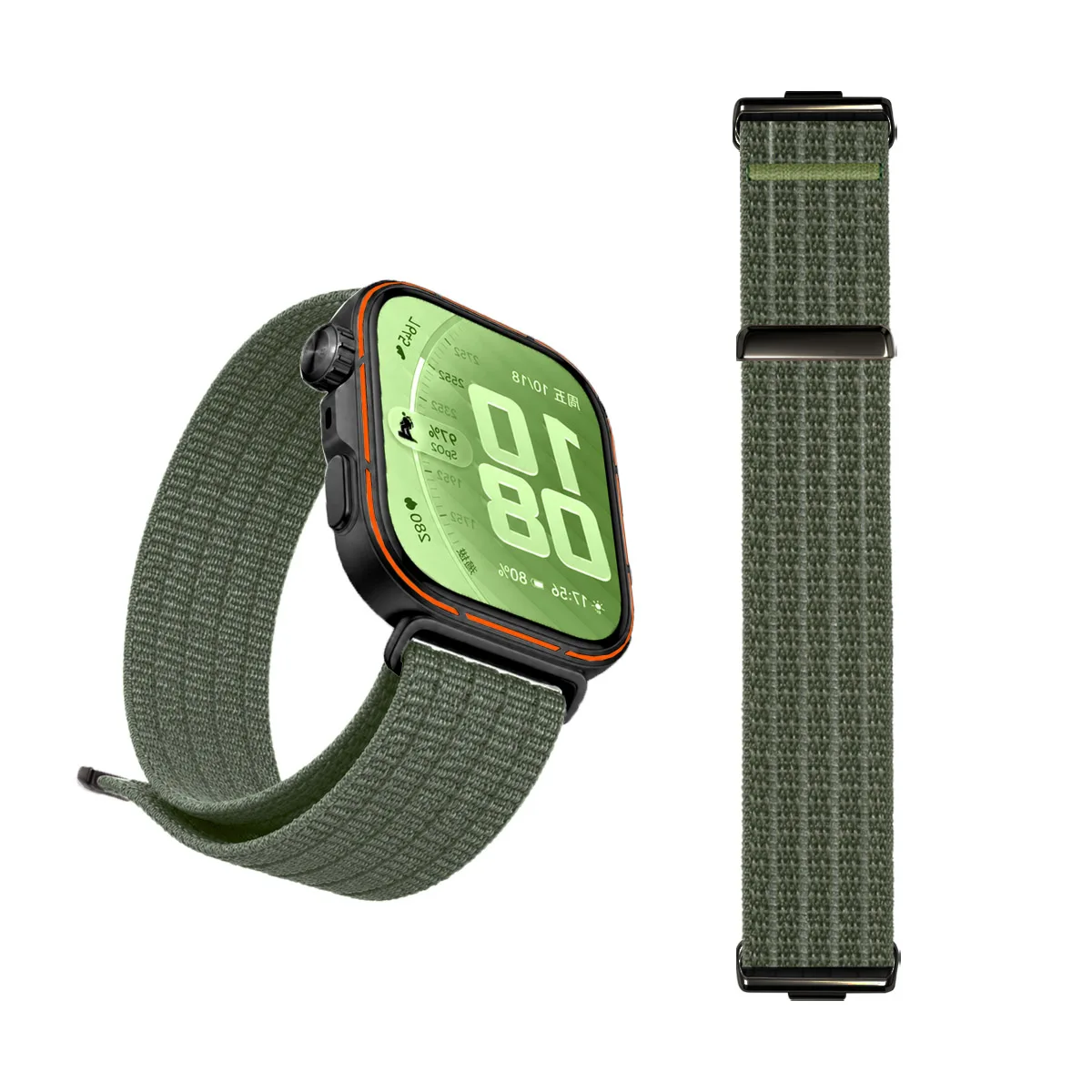 Elastic Nylon Loop Strap – Comfortable & Breathable Band for Smartwatch Accessories