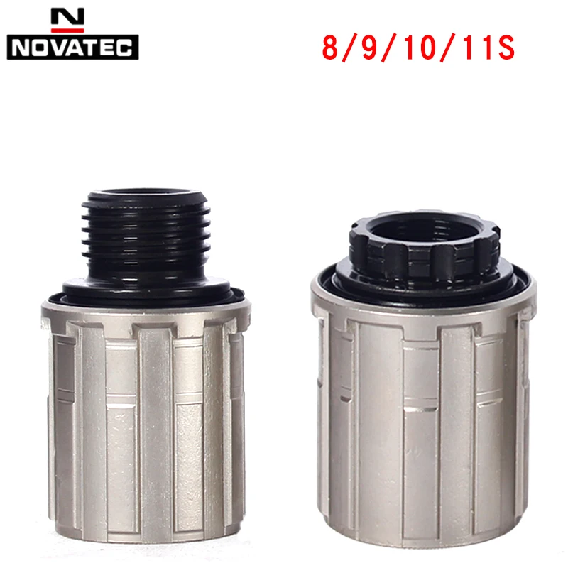 NOVATEC MTB Rear Hub Body 8/9/10/11speed Kit Ball Bearing Titanium Freewheel Body Mountain Road Bike Parts body/freehub