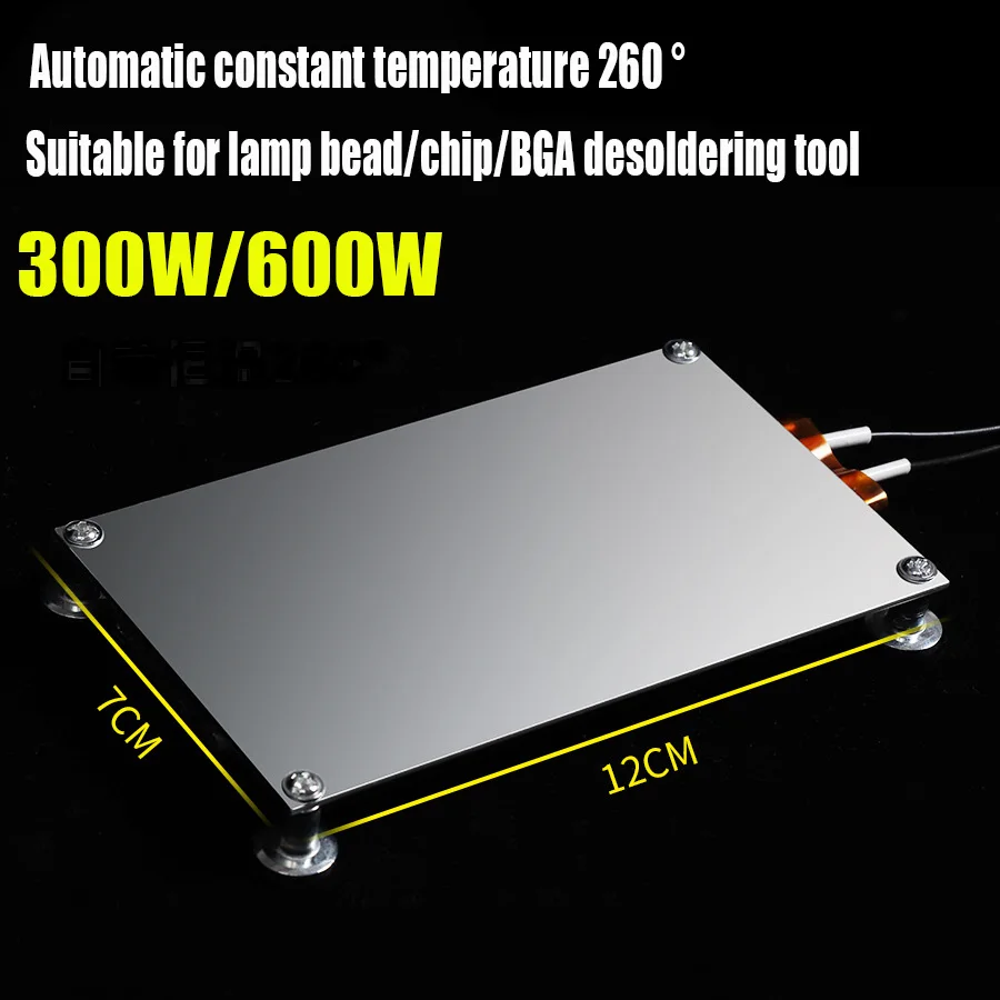 H 300W/600W Degree Hot Plate BGA Station PTC Split Plate Soldering Station LED Remover Soldering Remover Chip Demolition Welding 220v 300w 260 degree led remover heating soldering chip demolition welding bga station ptc split plate