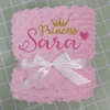 Name Personalised Bubbled Fleece Baby Blanket DIY Custom Toddler Crib Bed Stroller Swaddle For Newborn Birthday Gift Present 3