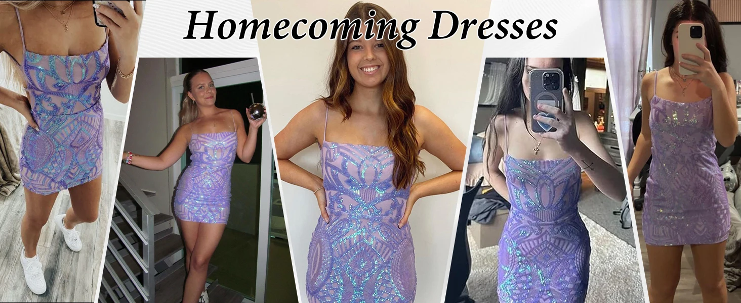 Vestidos cortos de lentejuelas para adolescentes, ajustados, con tirantes finos, espalda descubierta y brillantes.