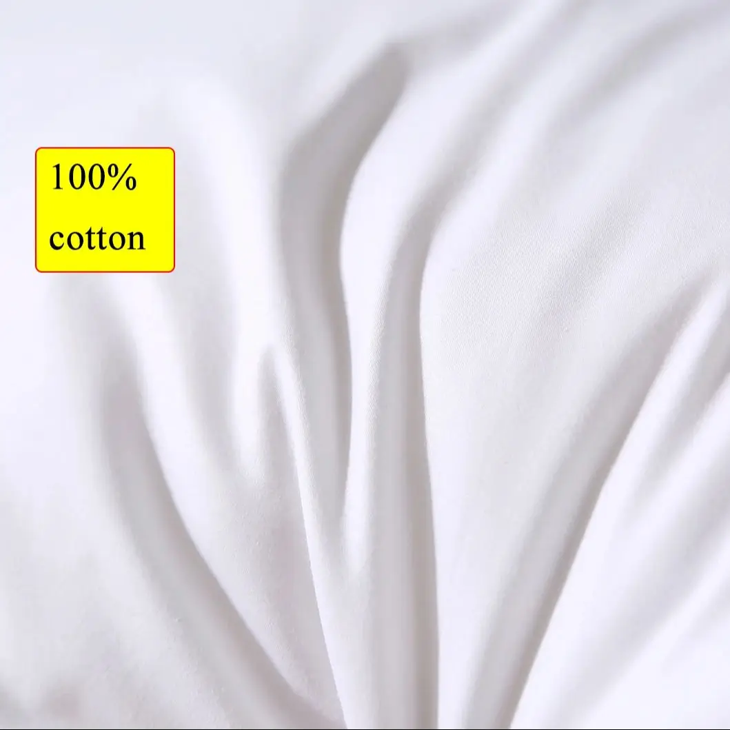40x60 50x70 45x70cm 100% Cotton Goose Down Pillow Backrest Seat Sofa Chair Sitting Waist Footrest Bed Cushion Pad Pillow Filling 5