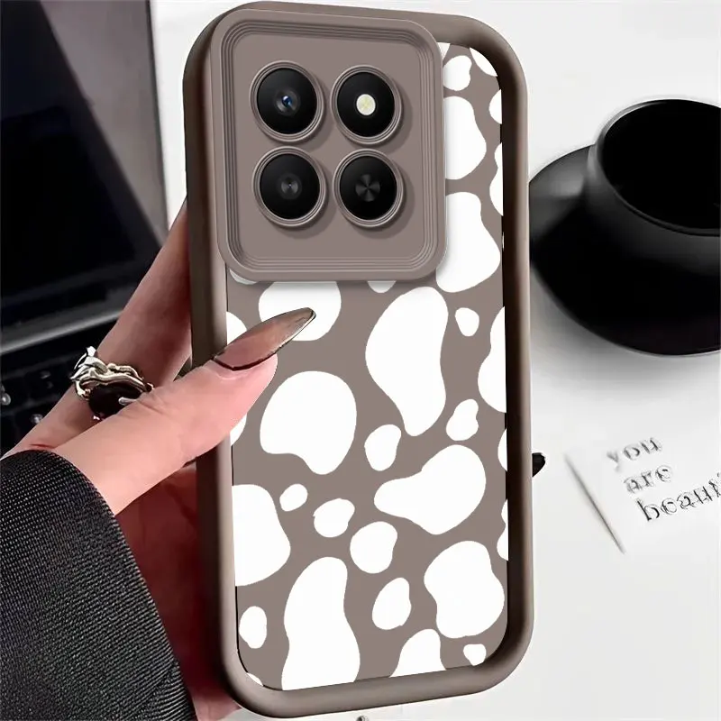 Leopard Print Silicone Soft Back Cover - Stylish Phone Case