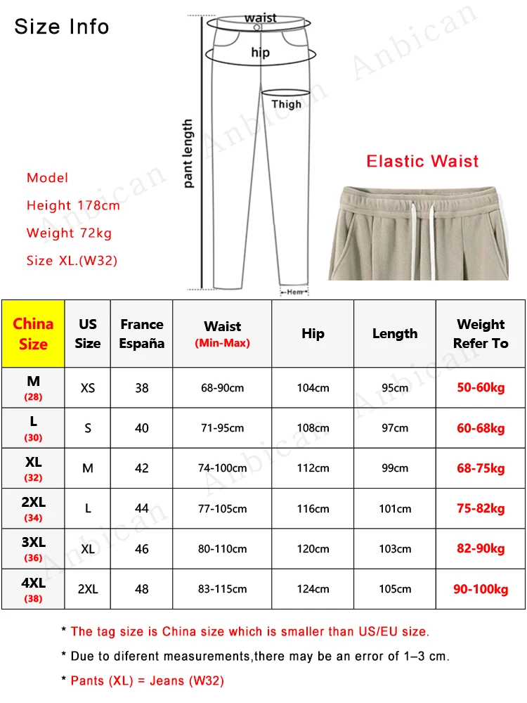 Winter Men's Sweatpants Korean Fashion Thick Warm Fleece Wide Leg Straight Loose Track Pants Male Casual Thermal Velvet Trousers 6