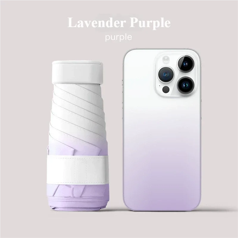 Ombrellone Parasole Anti-UV Mini e Portatile Pieghevole - immagine 6