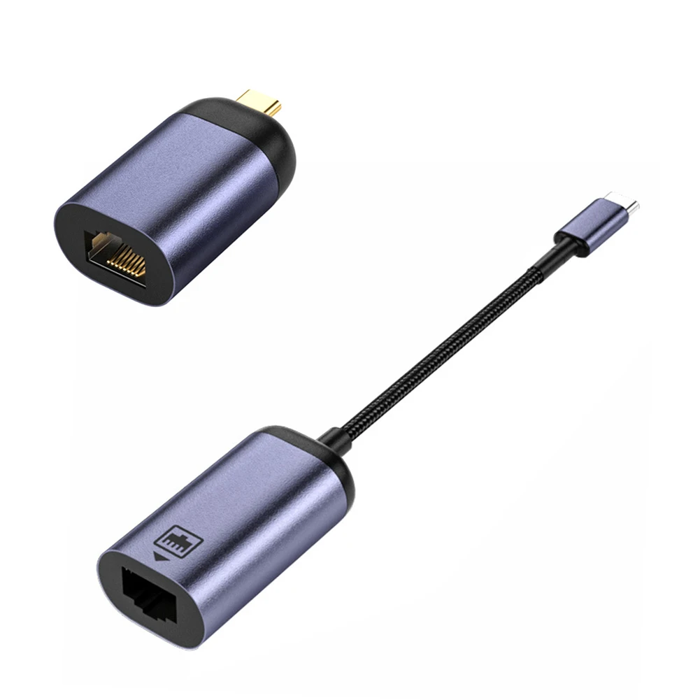

Сетевой адаптер USB Type-C на RJ45, Мбит/с