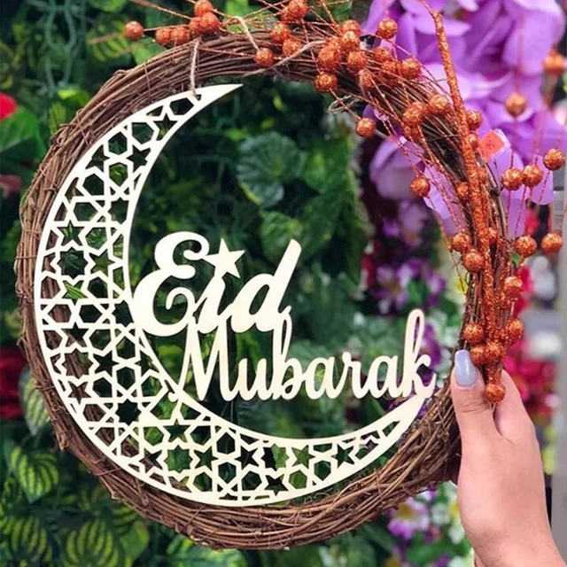 Tiroir en bois MDF pour Eid Ramadan Mubarak, grossiste Calendrier