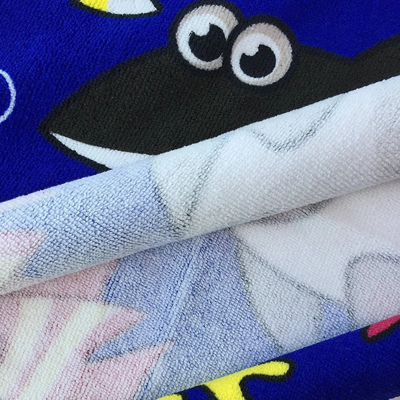 Infant Bathrobe Baby Bath Towel Robe Cartoon Child Kid Hooded Cloak Cotton Boy Girl Beach Robe Shark Cape Newborn Wrap Blanket bath towel baby towel cotton towel coral velvet bathrobe baby bathrobe