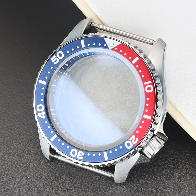 

42.5mm Watch Cases Sapphire Glass Mod Skx007 Skx009 Skx013 Tuna Samurai Parts For Seiko Nh34 Nh35 Nh36 Nh38 Movement 28.5mm Dial
