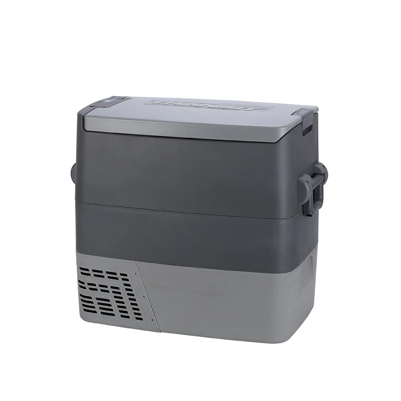 

60L Portable 12V/24V DC Micro LED Display USB Outlet Car Home Multi-function Mobile Deep Freezer Compressor Car Fridge