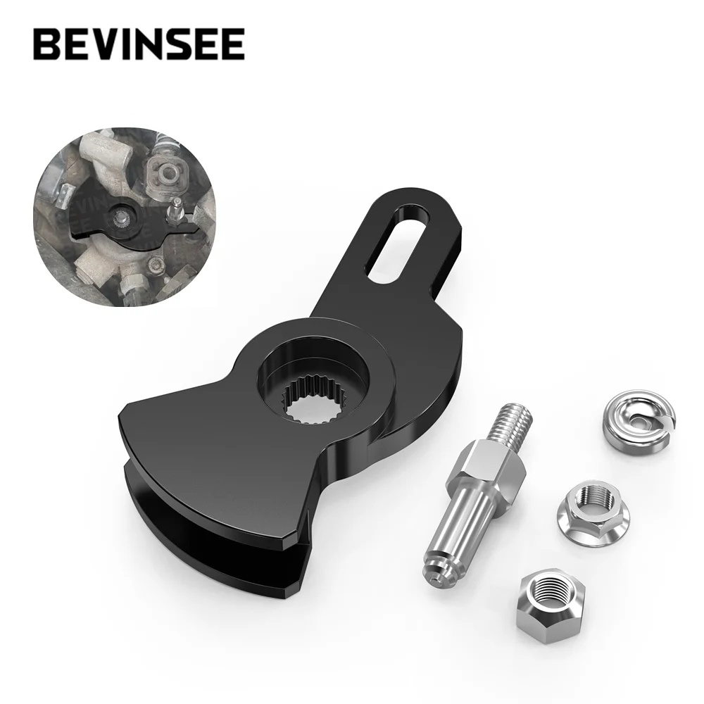Adjustable Short Shifter Arm 5-speed Manual Kit for VW for Golf MK4 MK5 Jetta MK4 Audi A3 TT 1.8T 2.0L 1.9TDI BEVINSEE gear shifter