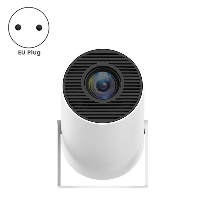 휴대용 홈 프로젝터, 안드로이드 시스템, 다기능 프로젝터, EU 플러그, 쉬운 설치, 4K HD, 120 루멘