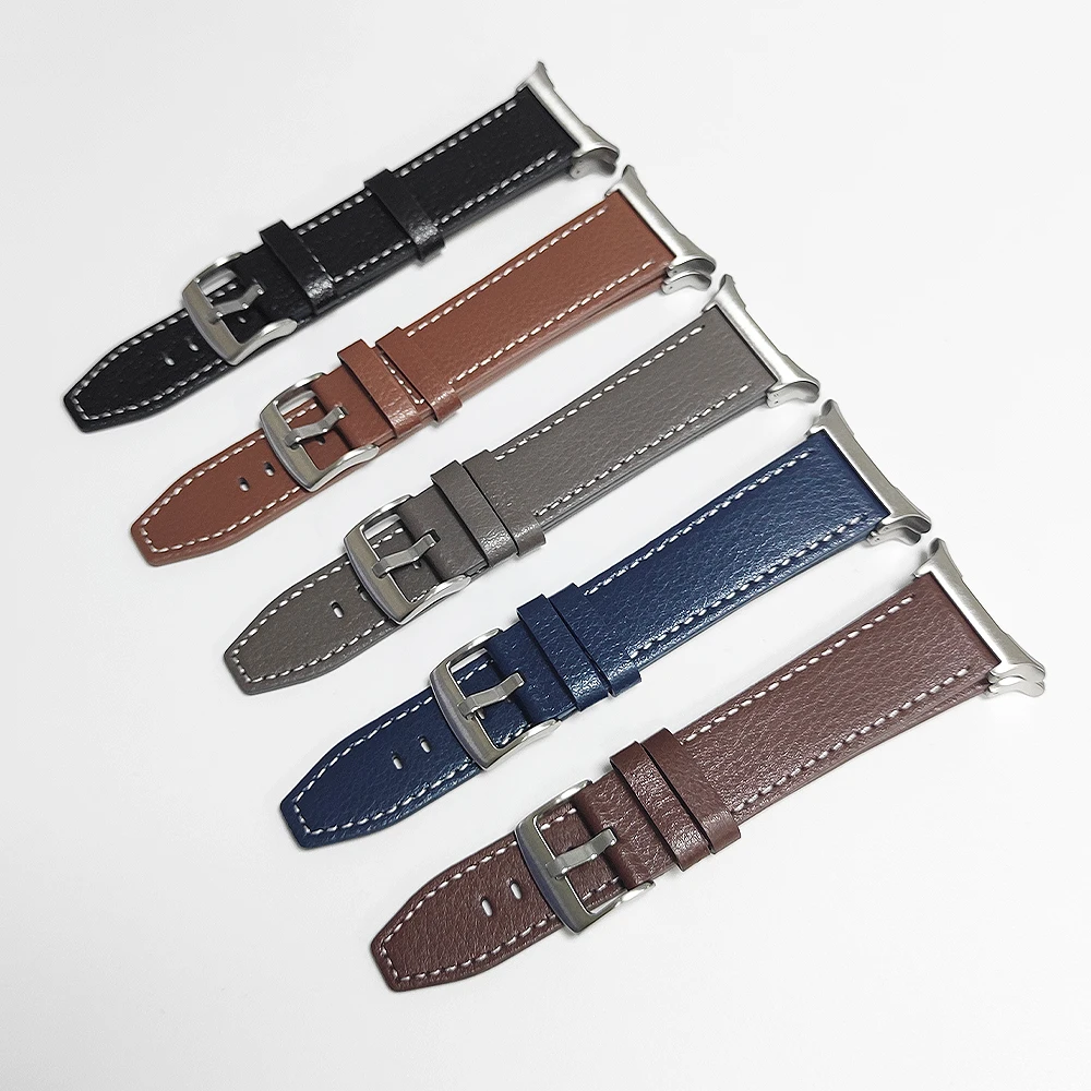 Premium Leather Watch Strap - Elegant Smartwatch Band Bracelet Accessory