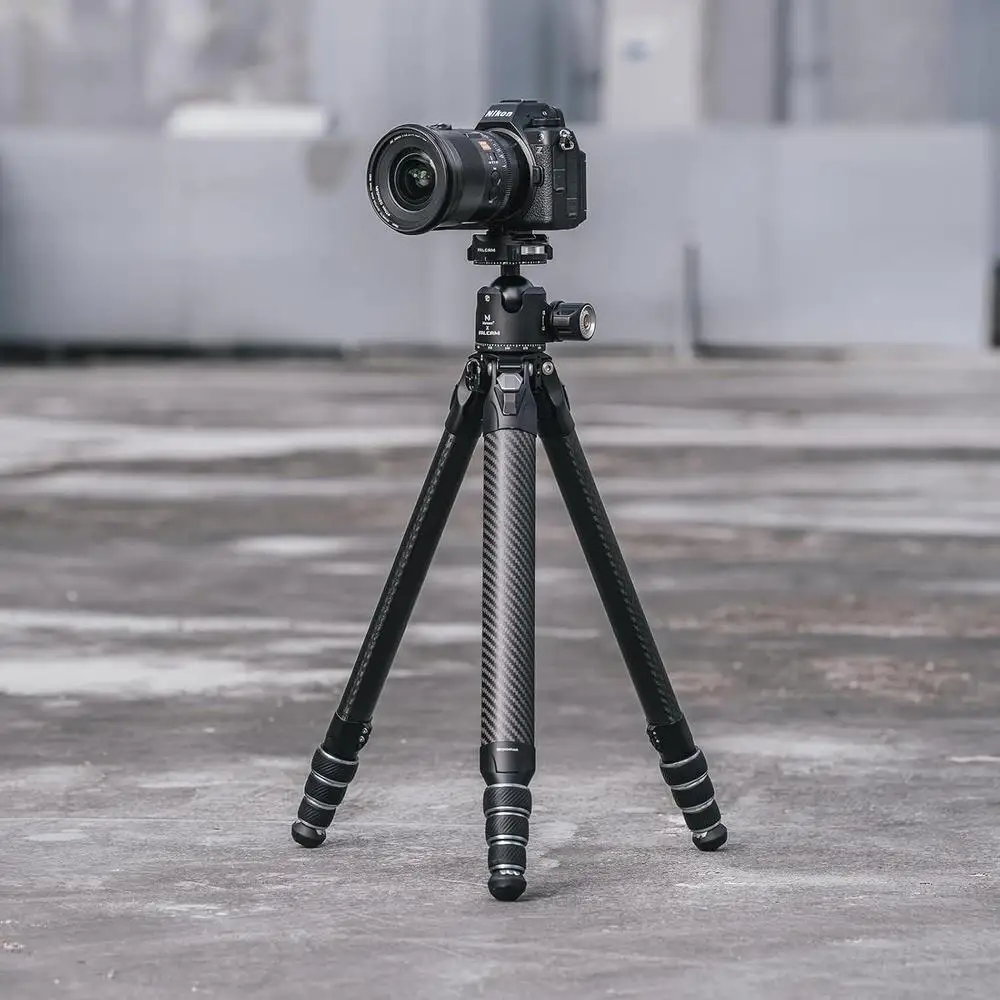 T00A4904 TreeRoot Quick Lock Travel Tripod (R140T) Carbon Fiber Portable Profess