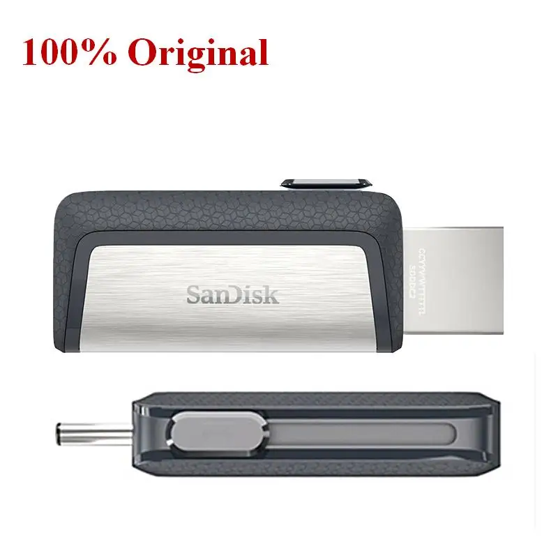 

SanDisk usb Flash Drive 64GB 32GB Pen Drive 256GB 150M/S 128GB SDDDC2 Extreme high speed Type-C USB 3.1 Dual OTG USB Pen Drives
