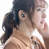 New QoA Gimlet In Ear Earphones 10mm LCP Dynamic Driver 4-core OFC Silver Plated IEM Monitor HiFi Headphone Cable Headest Kinera 6