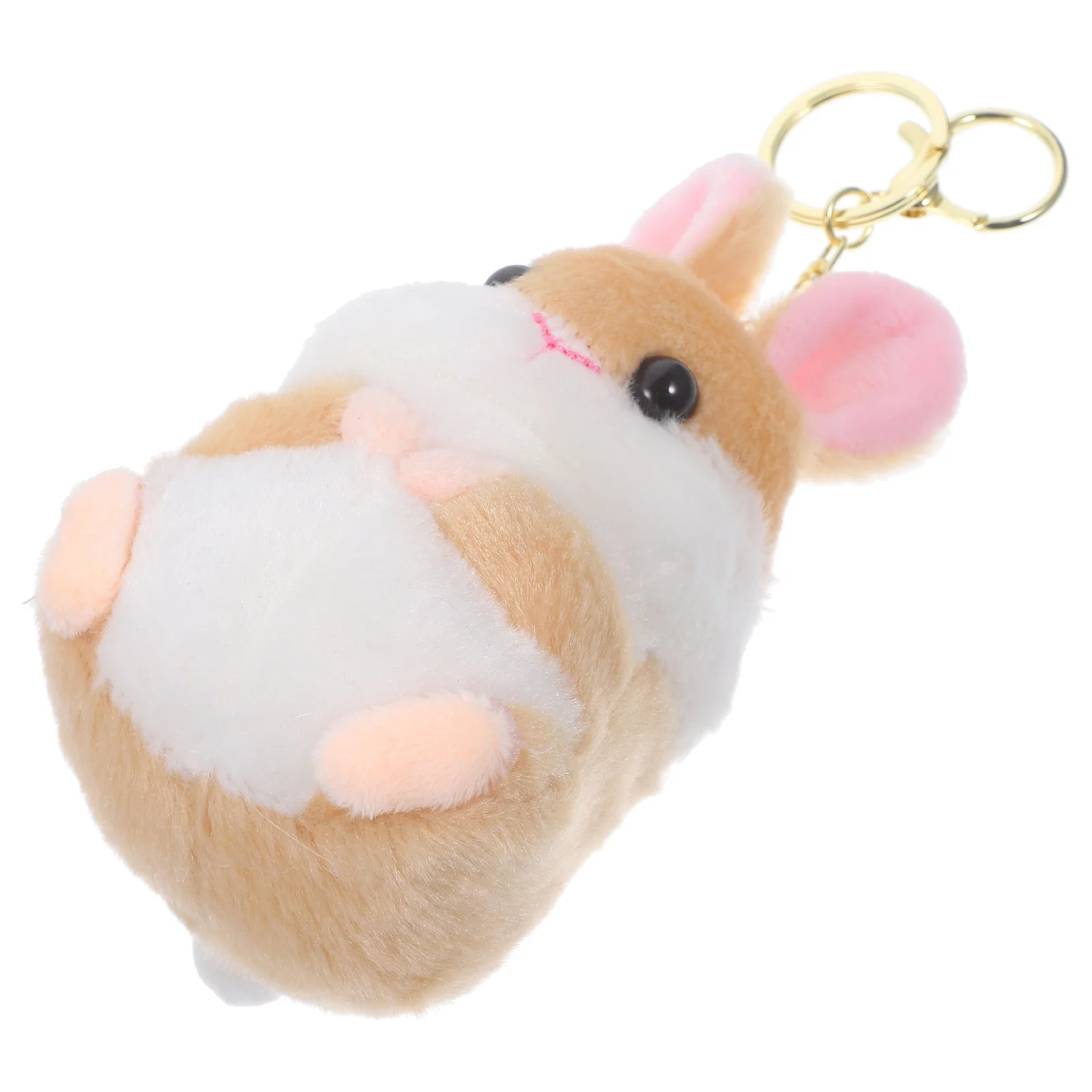 

Hamster Keychain Cute Plush Pendant Animal Bag Charm Keychain Handbag Pendant