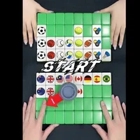64 Blocks Seaside Escape Mahjong Game Tiktok Popular Game Double With Pattern Of Flag Play Party Puzzle Toy Fun Game Gift 1