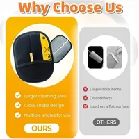 Animal hair glove Electrostatic gloves Two-way brush pet hair removal glove for cats dogs clothes furniture electrostatic 6