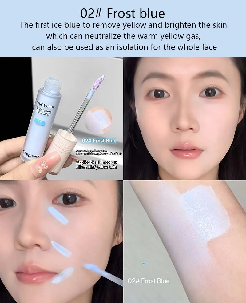 Liquid Concealer 4 Colours For Brightening And Acne Coverage_voghion.com