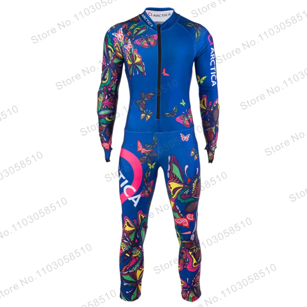 Acrctica GS Non-Padded Speed Race Suit Performance GS MEN Race Suit Winter Flange Jumpsuits One Piece Ski Suits