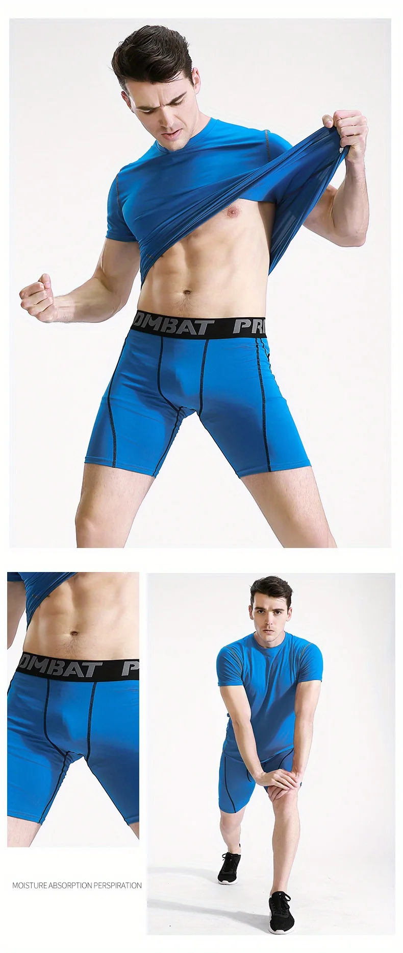 Men's Sports Shorts Quick-Drying for Running Hiking and Fitness Elastic and Comfortable sports shorts