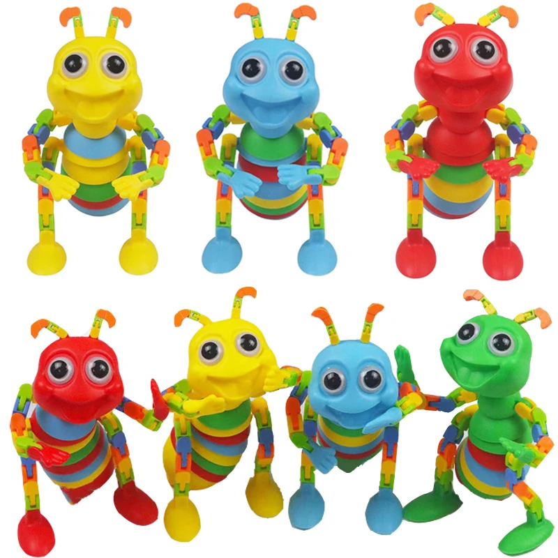 Children's toys 3D color sensory slugs stress relieving toys creative twist caterpillar ant toys anxiety stress relieving toys - Bilde 3