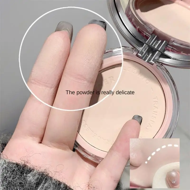 Transparent Traceless Honey Powder Cake Waterproof Oil-control Pressed Powder Modifies Dull Skin Tone Makeup pressed powder foundation setting powder concealer powder face powder compact powder
