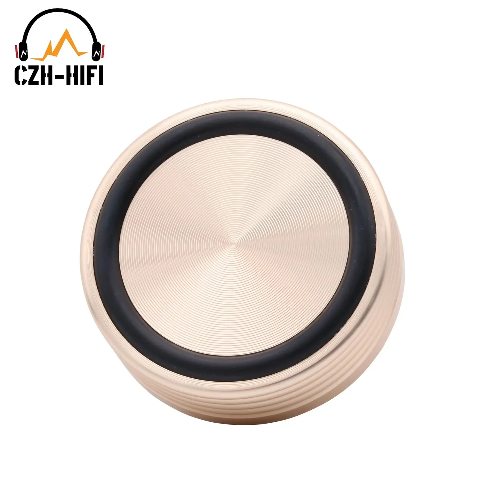 44mm 39mm bearbeitetes massives Aluminium Lautsprecher Isolation ständer Basis verstärker CD-Player Plattenspieler Spike Füße Matte Pad Kegel Audio DIY – Detail 3