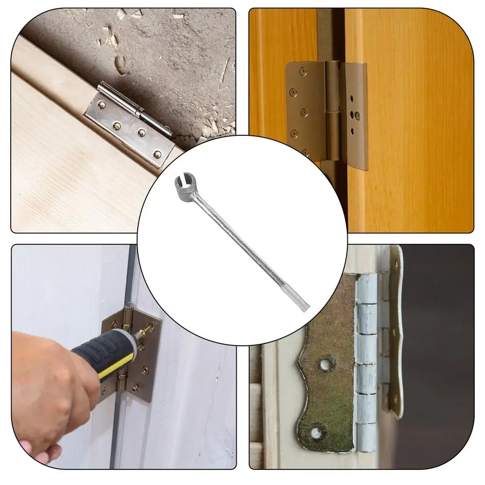 Description Picture 4 of itemDoor Hinge Repair Tool Commercial Door Hinge Adjuster Solid Steel Structure Hinge Knuckle Maintenance Tool For Bathroom Door