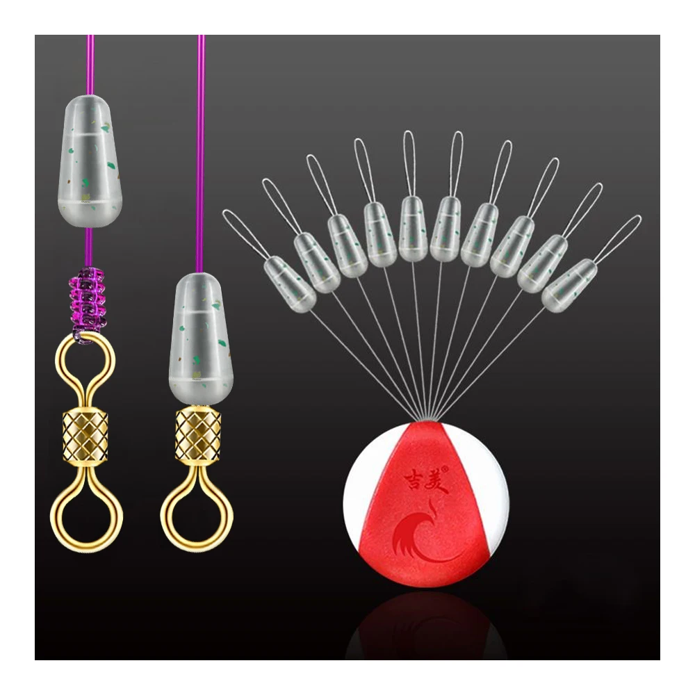 Siliconemainlineantientanglementbeansplitterspacebeanfishing