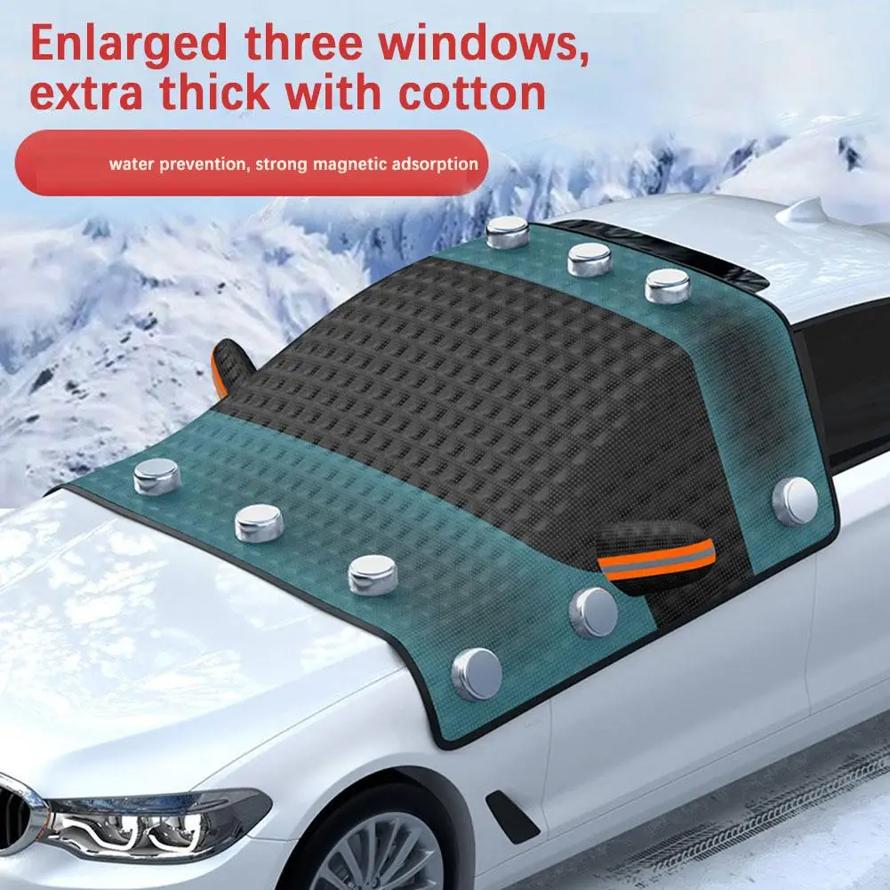 Winter Car Windshield Cover Automobile Anti Freeze Windshield Covers Magnetic Windproof Cover Vehicle car sunshade