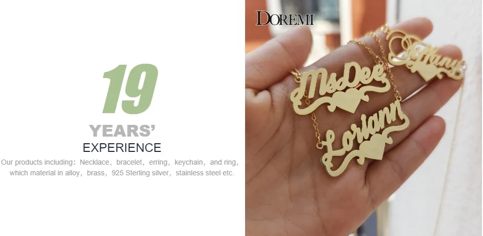 DOREMI Stainless Steel Custom Name Personalized Butterfly Name Necklaces for Women Jewelry Gold Filled Heart Statement Choker