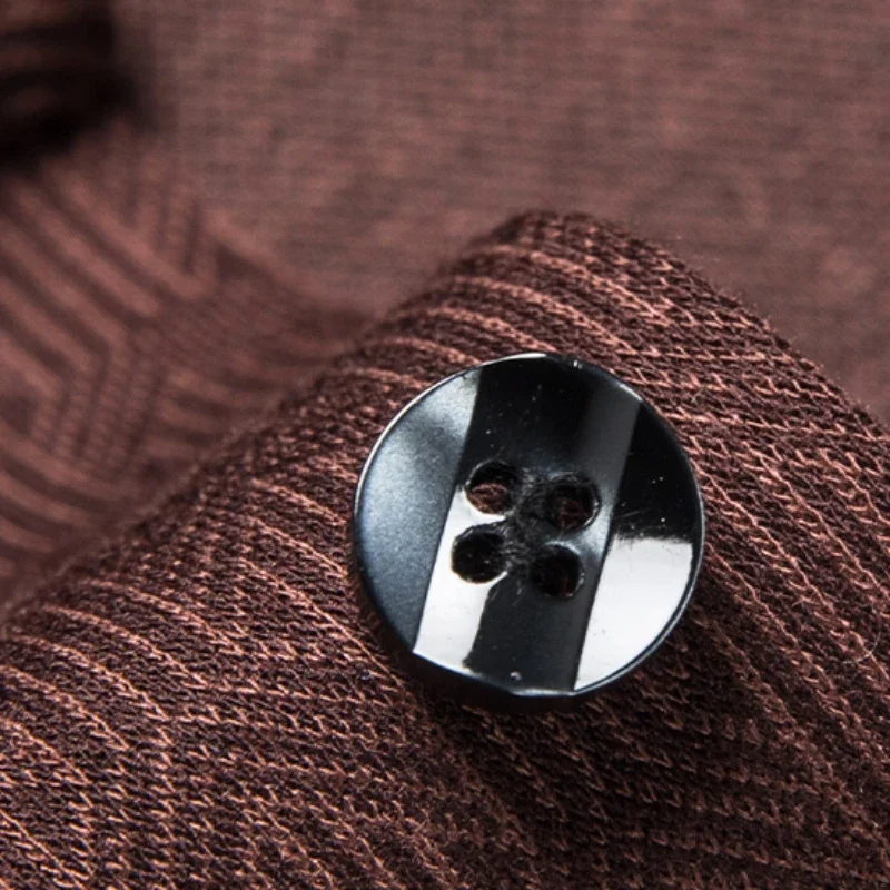 Seamless Wool Men's Dress Shirts Luxury Solid Color Long Sleeve Business Casual Single Breasted Male Shirts Plus Size 4XL
