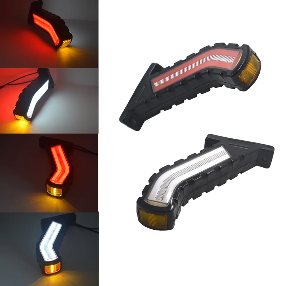 2x LED Side Marker Lights Flowing Turn Signals Lamp Universal For Cars SUV Vans Lorry Rvs Bus Boat Trailer Truck Pickup 12V 24V vans mn comfycush по таос таупе