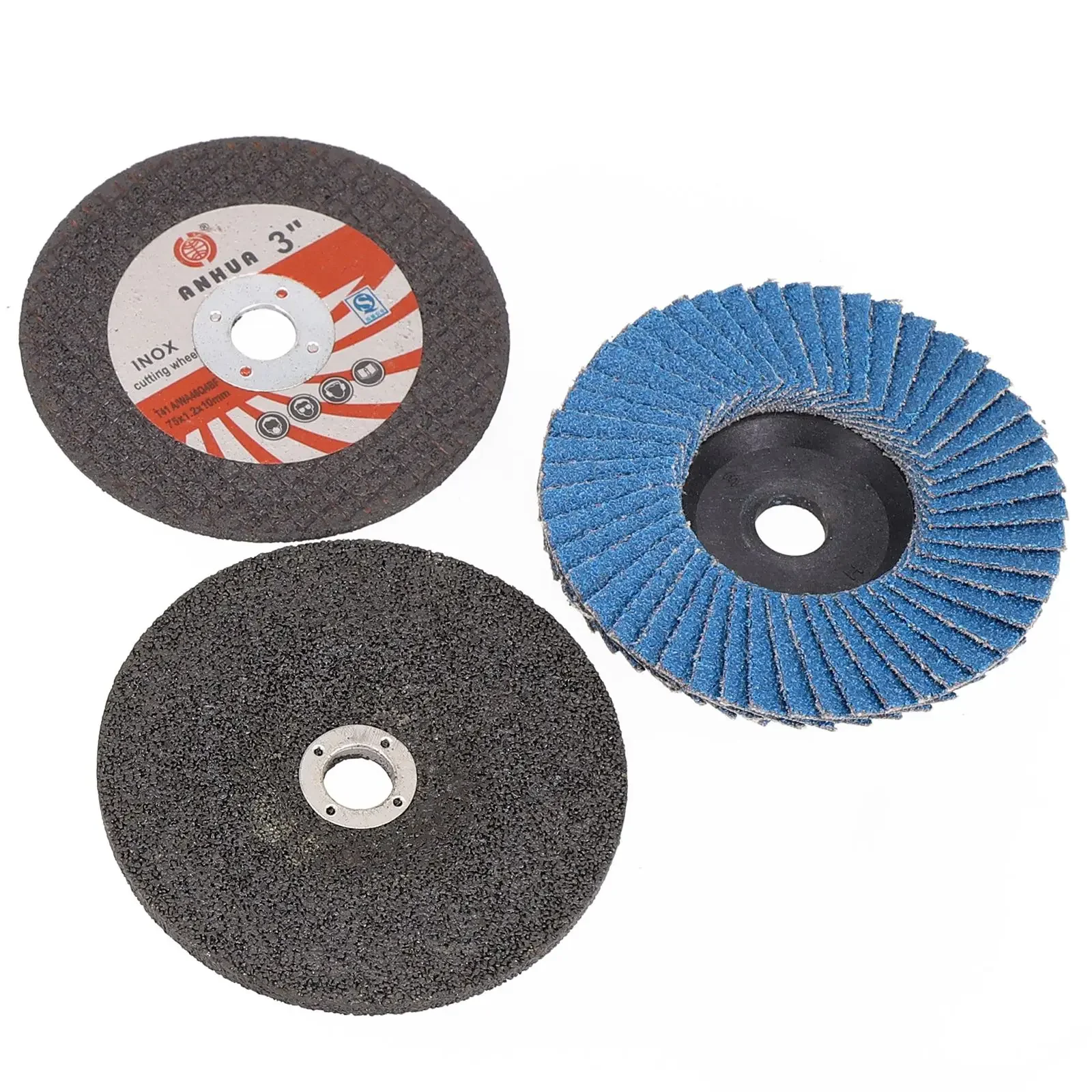 

Durable High Quality Practical Useful Brand New Cutting Disc Grinding Wheel 3 Inch 3pcs 75mm Polishing Disc Tool