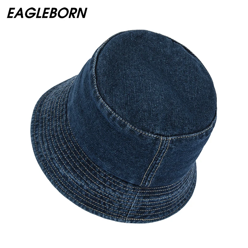 

Miuccia Fashion Brand Cowboy Bucket Hat Women Hat High Quality Hat Brand Men Hat Washed Cowboy Hat Shade Hats