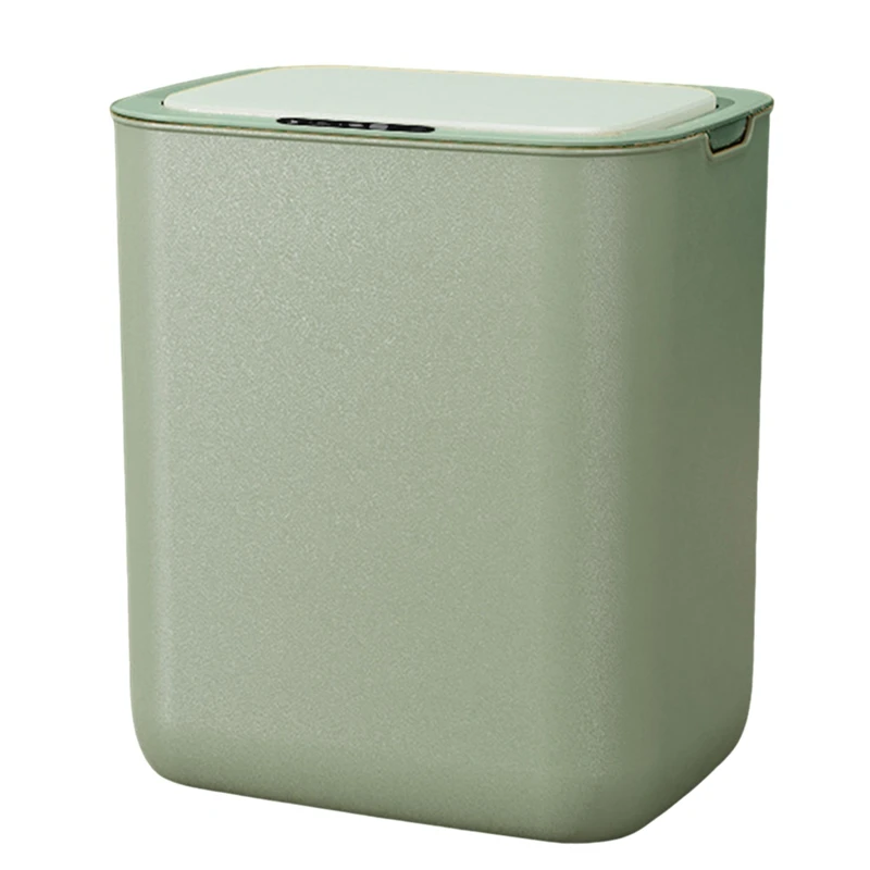 

Electric Automatic Flip-Top Induction Trash Can Home Non-Contact Trash Can With Lid Office Smart Trash Can Easy To Use