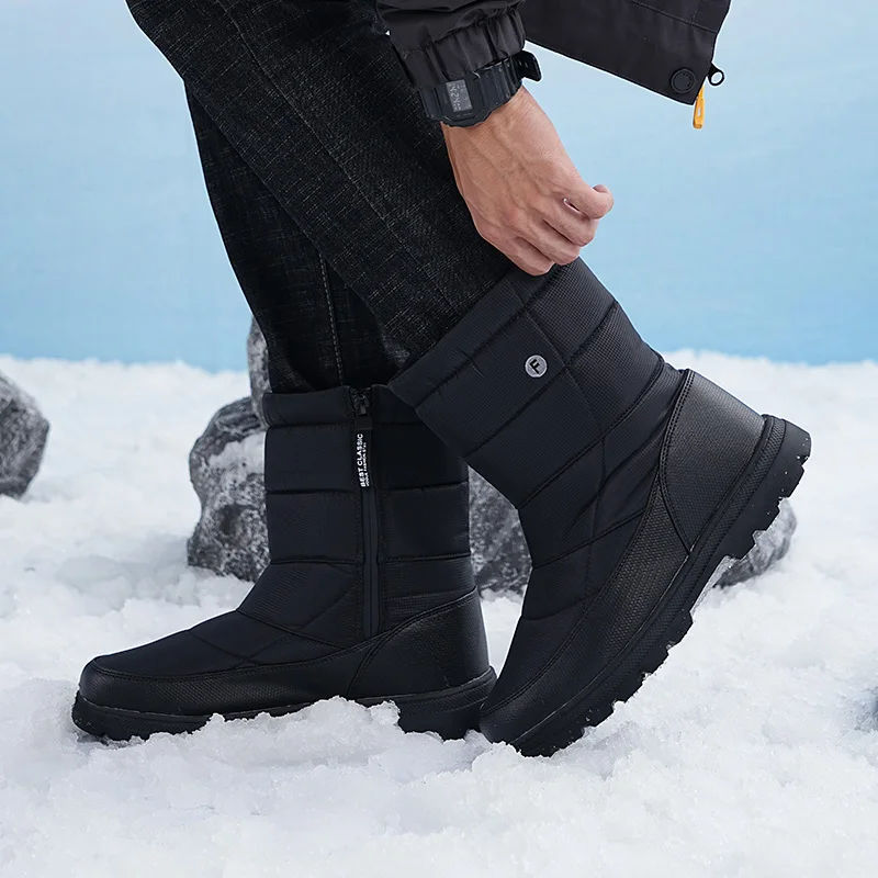 winter boots rubber sole