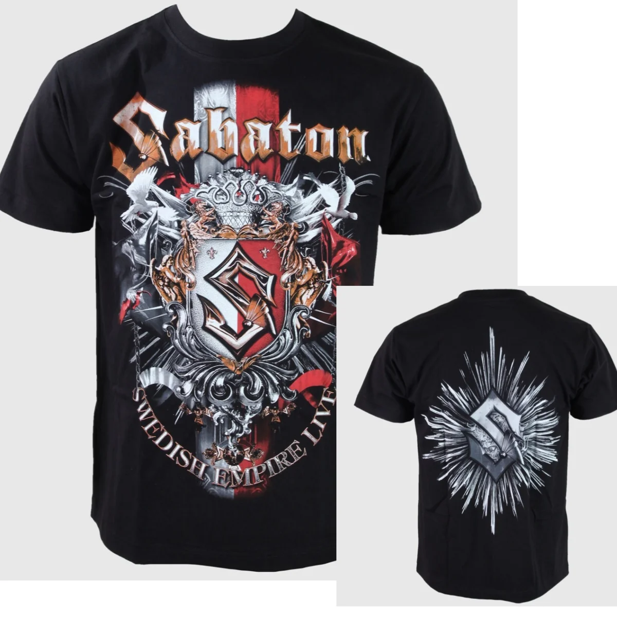 새로운 Sabaton 그래픽 코튼 티셔츠 유니섹스 여름 짧은 소매 패션 브랜드 티셔츠 럭셔리 캐주얼 빈티지 티셔츠