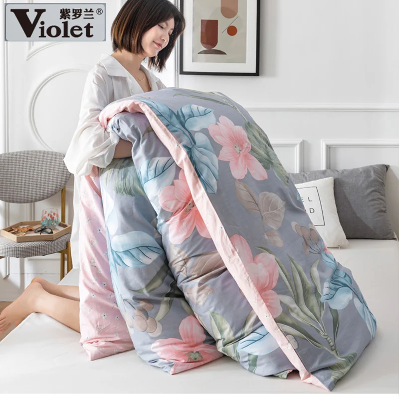 

Cotton Small Fresh Single Double Quilt Cover Cotton Bed Sheet Dormitory Duvet Cover for Child Household Bedroom 220x240
